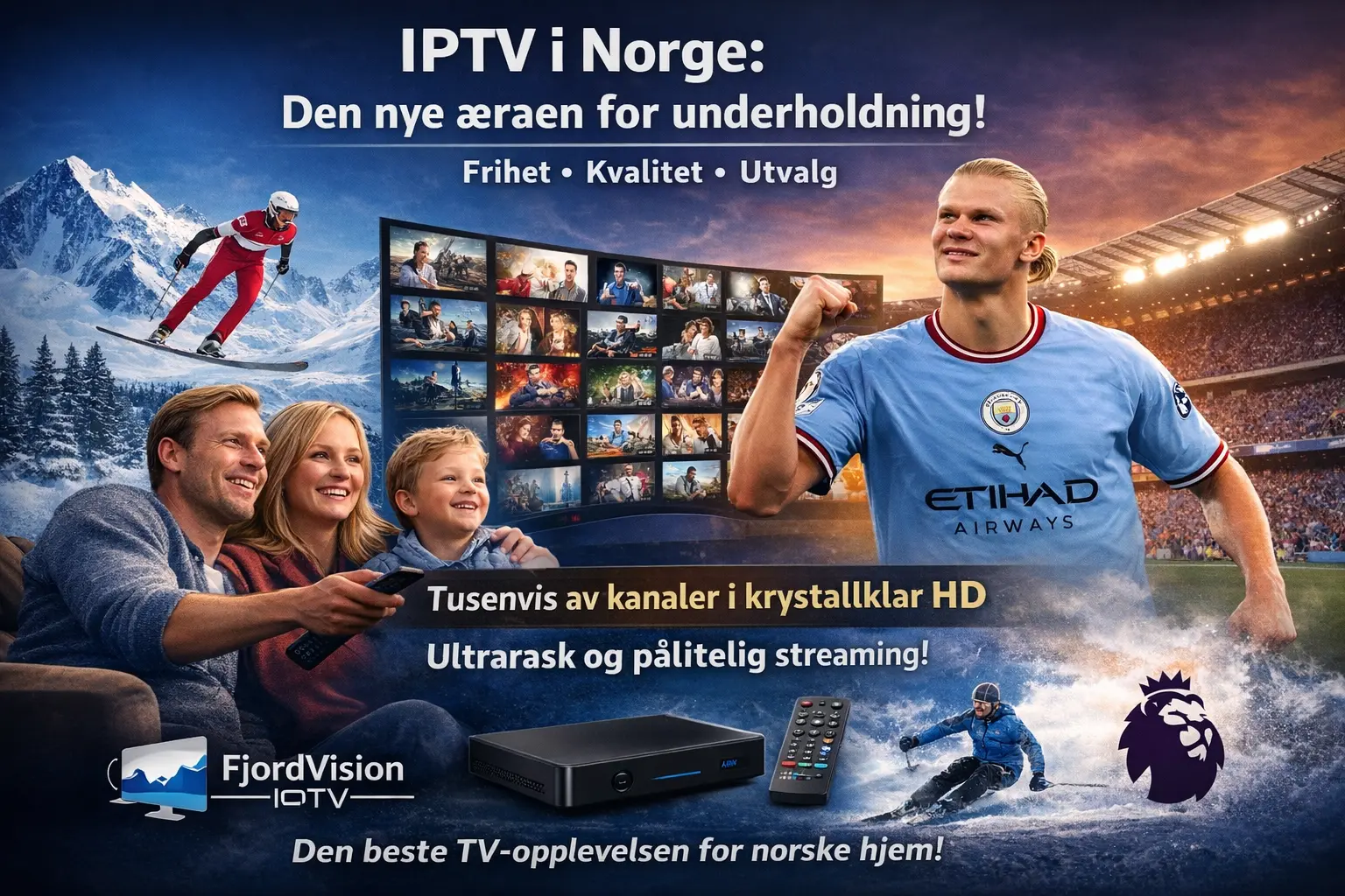 Beste iptv-tjenesten i Norge oppsett